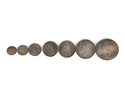 Lot 79 - Victoria, Jubilee seven coin Specimen Set,...