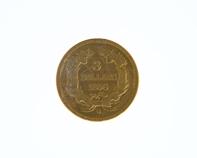 Lot 71 - USA, gold 3 Dollars, 1856, S