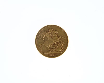 Lot 55 - Australia, Victoria, Sovereign, 1893,...