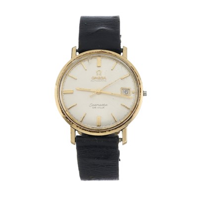 Lot 243 - Omega, a bi-metal Seamaster De Ville wrist watch