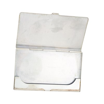 Lot 16 - Tiffany & Co., a vintage silver plated business card holder