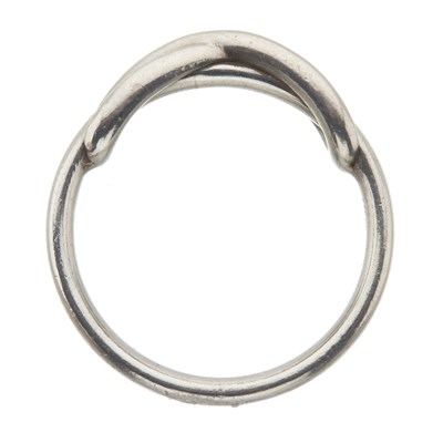 Lot 25 - Tiffany & Co., a silver Infinity ring