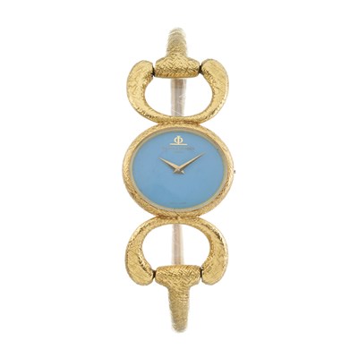 Lot 225 - Baume & Mercier, an 18ct yellow gold bracelet watch