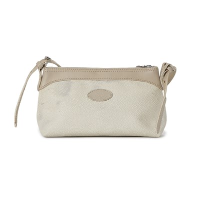 Lot 436 - Mulberry, a small cream Scotchgrain handbag.