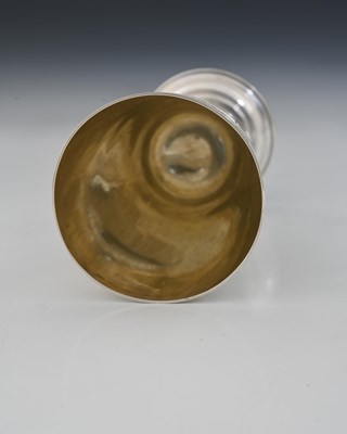 Lot 72 - A Victorian silver goblet, with a conical form...
