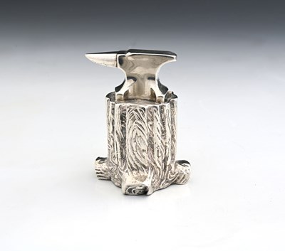 Lot 147 - A late Victorian novelty silver timepiece, in...