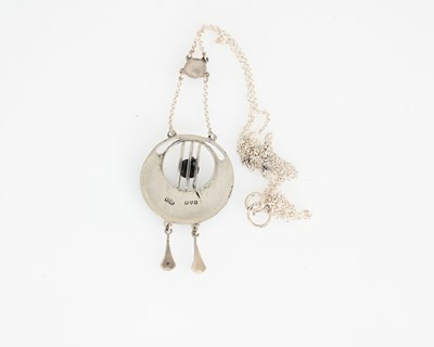 Lot 85 - Charles Horner, an Arts and Crafts silver and...