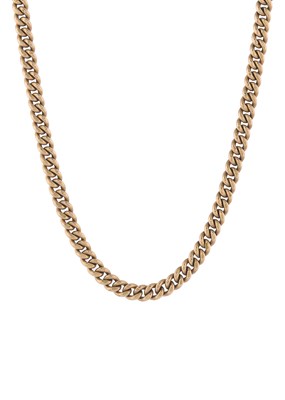 Lot 22 - An early 20th century 9ct gold Albert chain