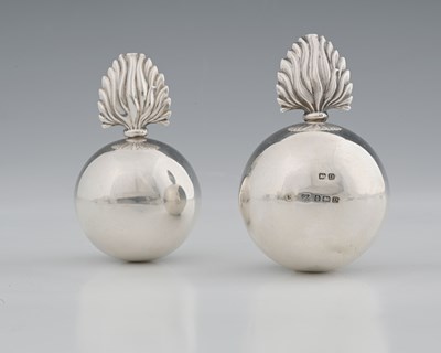 Lot 348 - Two early twentieth-century silver novelty...