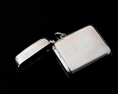 Lot 41 - A Victorian silver novelty combination vesta...