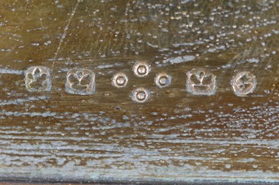 Lot 7 - A nineteenth-century silver-coloured metal...