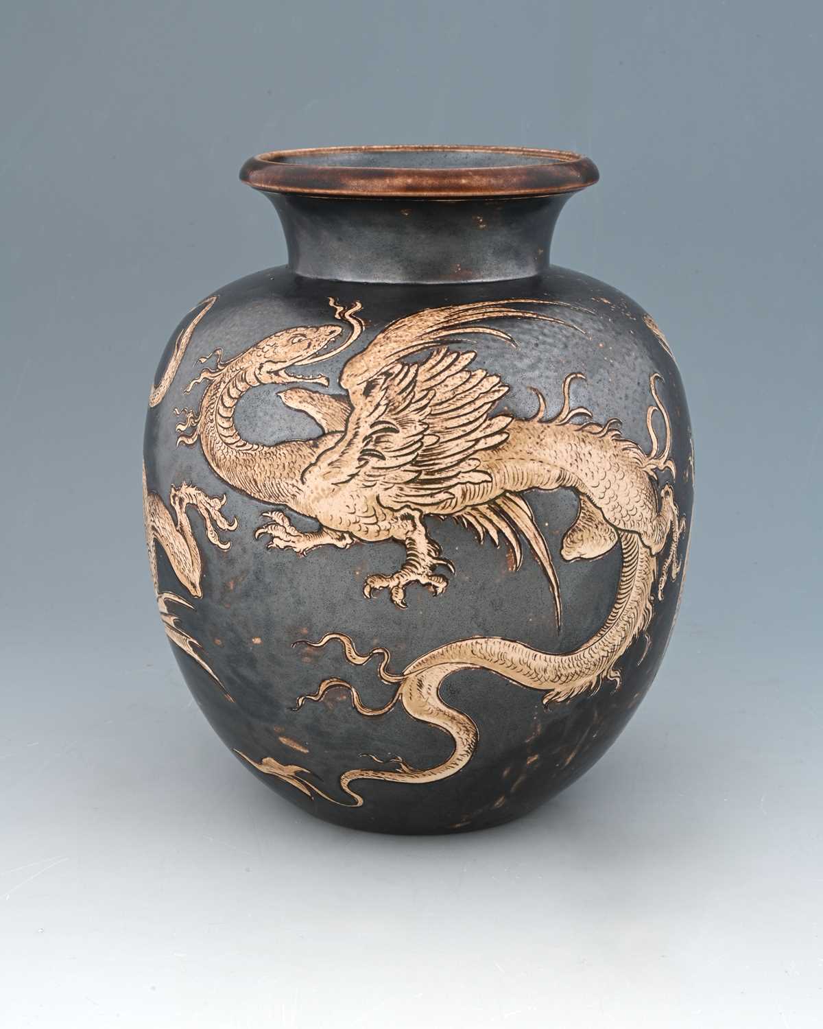 Lot 31 - Robert Wallace Martin for Martin Brothers, a...