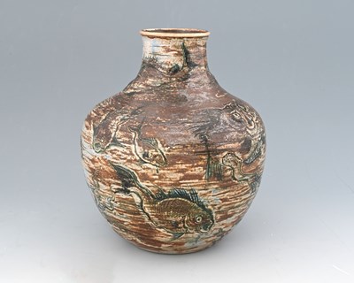 Lot 26 - Robert Wallace Martin for Martin Brothers, a...