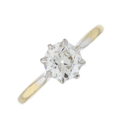 Lot 3 - An early 20th century 18ct gold and platinum,...