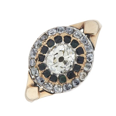 Lot 39 - A late Georgian gold, old-cut diamond and...
