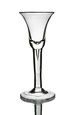 Lot 407 - An 18th century diamond point engraved wine...