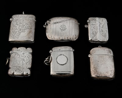 Lot 36 - Six twentieth-century English hallmarked...
