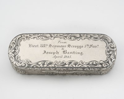 Lot 95 - Nathaniel Mills, an early Victorian silver...