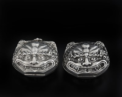 Lot 175 - Louis Dee, a pair of Victorian silver cases...