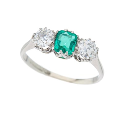 Lot 103 - A mid 20th century 18ct gold and platinum,...
