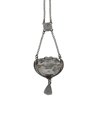 Lot 28 - Charles Horner, an Arts and Crafts silver and...