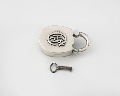 Lot 170 - A Victorian novelty silver locket formed as a...