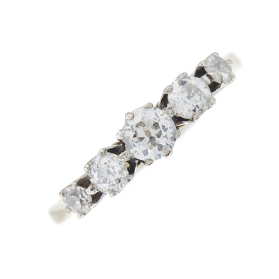 Lot 122 - An early to mid 20th century 18ct gold and...