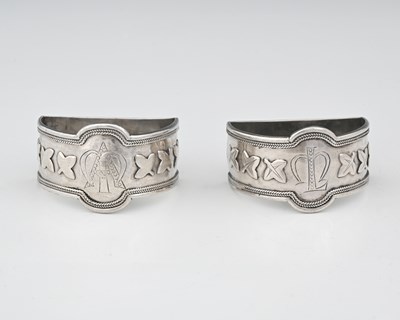 Lot 472 - Arthur Matthews of Bournville, a pair of...