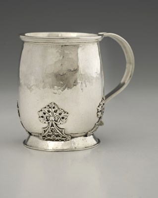 Lot 524 - Amy Sandheim, an Arts & Crafts silver mug,...