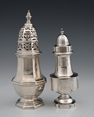Lot 272 - Ireland, a Victorian Irish silver caster, in...