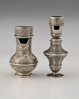 Lot 339 - Two eighteenth-century German silver...