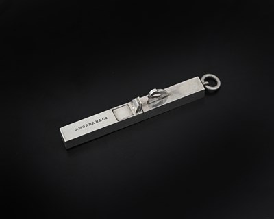 Lot 383 - A rare Victorian novelty silver pencil, by S....