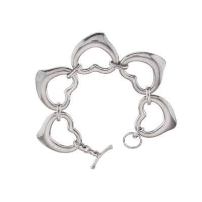 Lot 140 - Elsa Peretti for Tiffany & Co., a silver large...