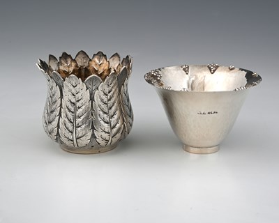 Lot 384 - An Elizabeth II silver contemporary bowl, the...