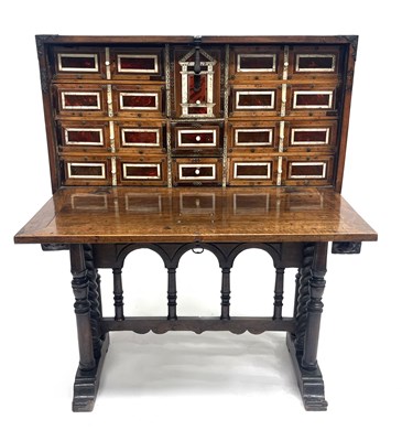 Lot 223 - A late 17th/early 18th Century Spanish walnut...