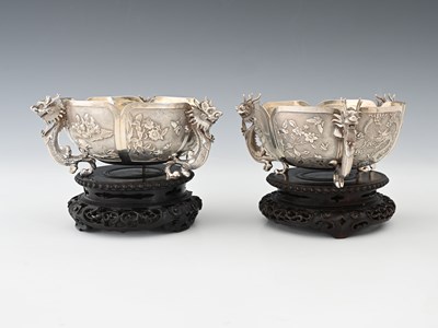 Lot 431 - China, a pair of late nineteenth or early...