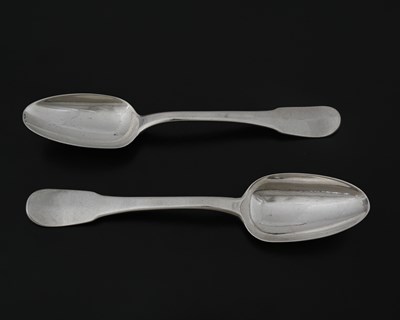 Lot 30 - Ireland, a pair of heavy eighteenth-century...
