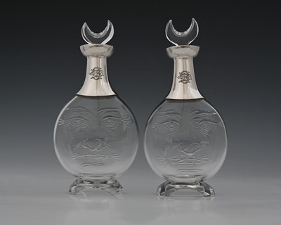 Lot 667 - Hukin and Heath, a pair of late Victorian...