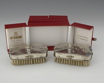 Lot 571 - Michael Allen Bolton, a cased pair of silver...