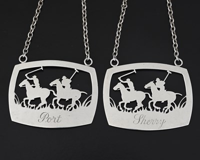 Lot 452 - Garrard & Co. Ltd., a pair of novelty silver...
