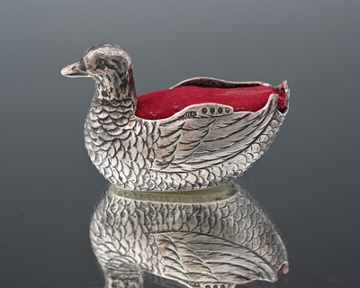 Lot 237 - An early twentieth-century novelty silver pin...