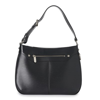 Lot 408 - Louis Vuitton, a black epi Turenne GM handbag.