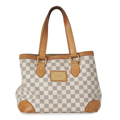 Lot 399 - Louis Vuitton, a damier azur Hampstead PM handbag.