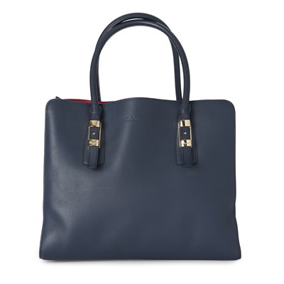 Lot 456 - Salvatore Ferragamo, an Emmy leather tote.