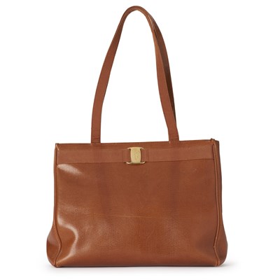 Lot 457 - Salvatore Ferragamo, a Vara Tote.