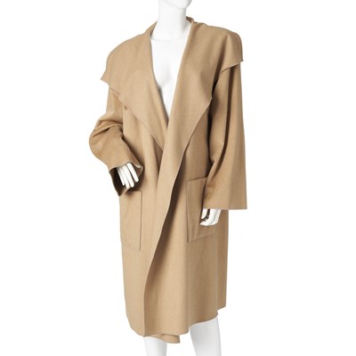 Lot 438 - Nicole Farhi, a beige wool/cashmere coat.
