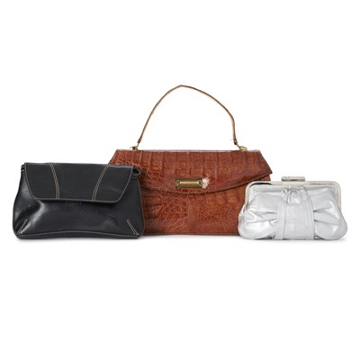 Lot 479 - Three vintage handbags.