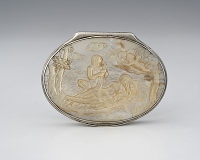 Lot 102 - An early eighteenth-century silver and...