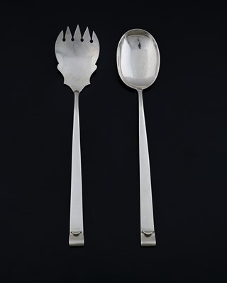 Lot 615 - Hukin and Heath, a pair of Edwardian silver...