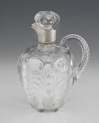 Lot 626 - Hukin and Heath, an Edwardian silver-mounted...